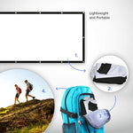 Load image into Gallery viewer, lightweight portable projector screen
