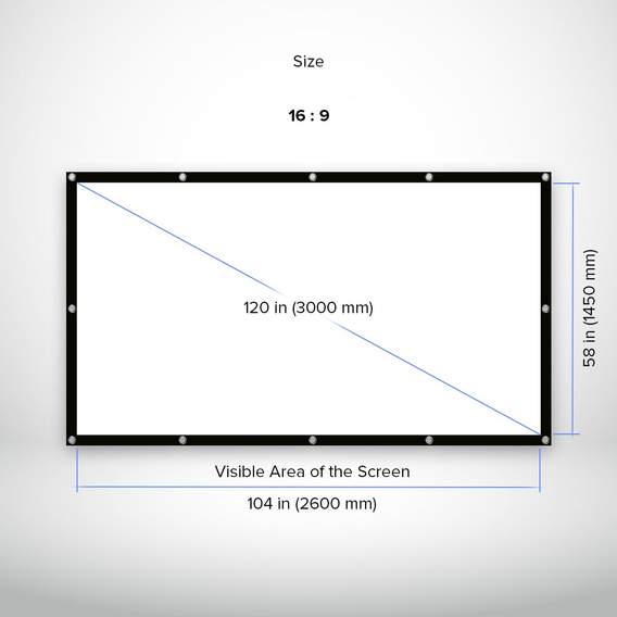 cinema quality projection screen